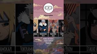 Top 30 strongest Naruto characters 🌊 Part 2 🔥 #anime #vxv #naruto #shorts