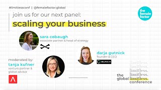 how to scale your (startup) business | the global limitless conference 2021