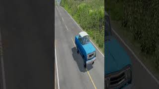 Car vs Wood Speed Bump 🏞️ #shorts