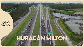 "Cuestión de vida o muerte": evacuación masiva en Florida ante llegada del huracán Milton