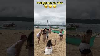 Philippines vs USA Volleyball at Siargao #siargaoisland | TEACHER ARCI_14