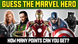 Guess the Marvel Hero | 75 Marvel Characters | Movie Quiz