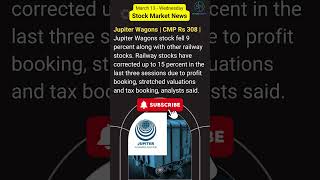 Today Stock Market News | #shorts | #trending | #sharemarketnews | #stockmarket #railwaystocks