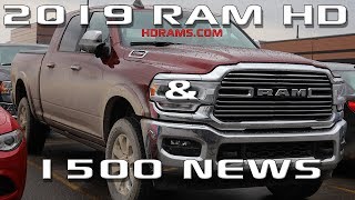 2019 Ram HD and 1500 news!