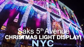 NEW YORK CITY: Italian Dinner on Park Ave. & Saks Fifth Ave. Christmas Light Display  //  129