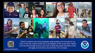 National Youth Summit NOAA Student and Early Career Opportunities