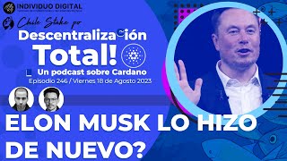 Mercado en ROJO, no sigas la narrativa🎙 Descentralización Total! Podcast sobre Cardano: [Ep. 246]