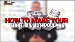 💻 FREE WEBINAR - link in bio How To Make Your First Million 🏦 Presented by 10❌ Business Coach