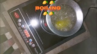 mango boiling 🥭🥭