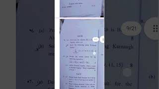 Discrete mathematics question paper Msc Mathematics