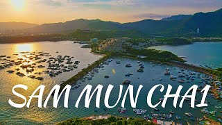 Flying Around Sam Mun Chai (三門仔) in Plover Cove (船灣淡) (4K Drone Video)