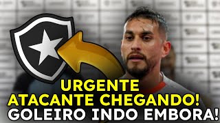 URGENTE! ATACANTE CHEGANDO! GOLEIRO SE DESPEDINDO DO ELENCO DO BOTAFOGO! NOTÍCIAS DO BOTAFOGO HOJE!!