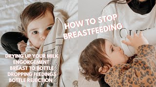 Gently Wean Your Baby From Breastfeeding | Tips + Advice On How To Stop