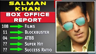 Salman Khan All Movies List, Hit and Flop Box Office Collection Analysis, Success Ratio, & Upcoming