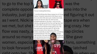 Trina Mentions Nicki Minaj In Her Memoir “Da Baddest” #nickiminaj #trina