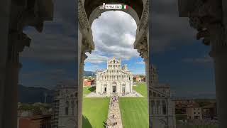 The Iconic Leaning Tower Of Pisa #italy #shorts #travelvlog #europe #explore