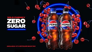 Wild Cherry Pepsi and Wild Cherry Pepsi Zero Sugar