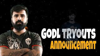 Ghatak Reply on Godlike Tryouts Announcement