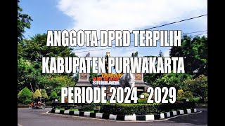 DAFTAR ANGGOTA DPRD KABUPATEN PURWAKARTA YANG TERPILIH PERIODE 2024 2029