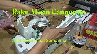 Cara rakit mesin 070 rakitan part campuran part 2