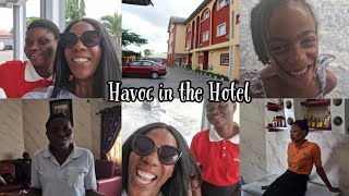 Why They Tried to Throw Us Out Of Our Hotel.... #nigeriavlog #relocation  #japa