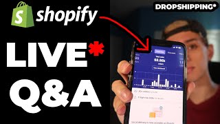 Dropshipping Livestream Q&A | Shopify Dropshipping