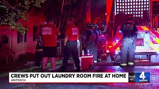 Crews extinguish Nashville house fire