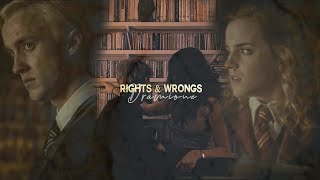 Draco x Hermione [Rights and Wrongs series] - green light