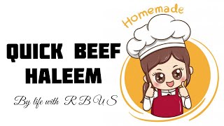 Quick Beef Haleem