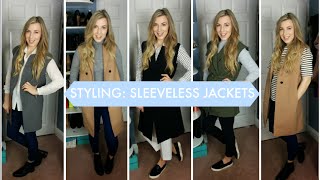 Ways to Wear Sleeveless Jackets | Sarah-RoseGoes