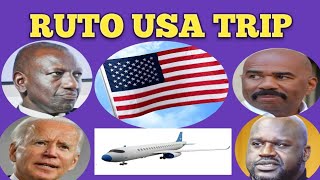 RUTO USA VISIT; FUNNY MOMENTS WITH SHAQUILLE O'NEAL, STEVE HARVEY & KENYANS IN DIASPORA #usa #fun