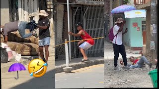 EL paraguas Sorpresa!!🤣😱☂️#video