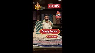 Crush Fabric Halfsarees | Anutex Shopping Mall | +91 7032922916