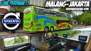 LINE PERDANA MALANG-JAKARTA | Inilah Pelayanan Bintang Lima dari Gunung Harta Double Decker Volvo