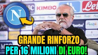 CONFERMATO! GRANDE RINFORZO PER IL NAPOLI!? | NOTIZIE DAL NAPOLI CALCIO OGGI