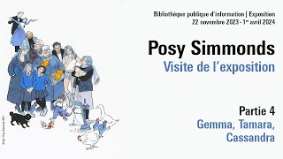 Visite commentée de l'exposition Posy Simmonds : "Gemma, Tamara, Cassandra"