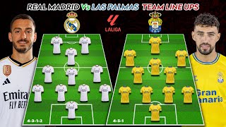 Real Madrid Vs Las Palmas 😱🔥| Potential Starting Lineups La Liga 2023/24 Matchweek 7