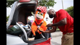 Food Distribution with Feeding South Florida, Miami HEAT, + State Farm