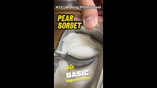 13 Pear Sorbet