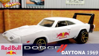 REDBULL DODGE DAYTONA CUSTOM HOT WHEELS CAR