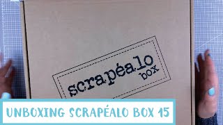 💚*Unboxing Scrapéalo box #15*💚