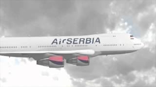 AIR SERBIA - Jumbo Jet (Boeing 747)