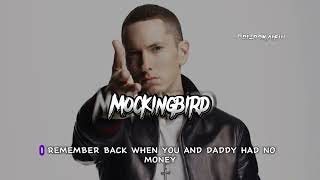 Eminem Mockingbird lyrics💣