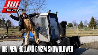 1991 New Holland CM274 Review: The Cadillac of Snowblowers