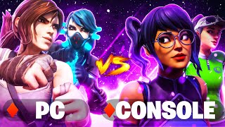 I Hosted The Best PC vs CONSOLE Tournament for $100 in Fortnite! (toxic)