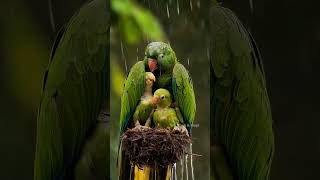 Mother's love is great #All things have spirits and wish all things to coexist harmoniously #