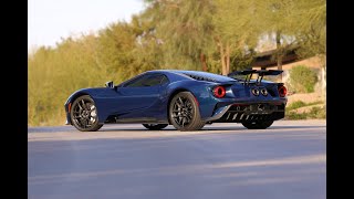 2022 Ford GT in Nightmist Blue selling on Bring-A-Trailer May 2024