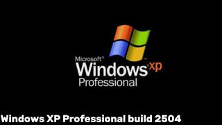 Windows XP build 2504