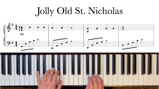 Jolly Old St. Nicholas- Easy Piano