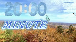 20 Minute fall Timer 🍂With Relaxing Music 🎼